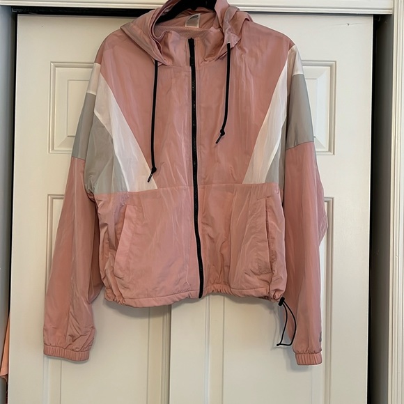 NWOT Victoria's Secret PINK Hooded Windbreaker Jacket - Picture 3 of 15